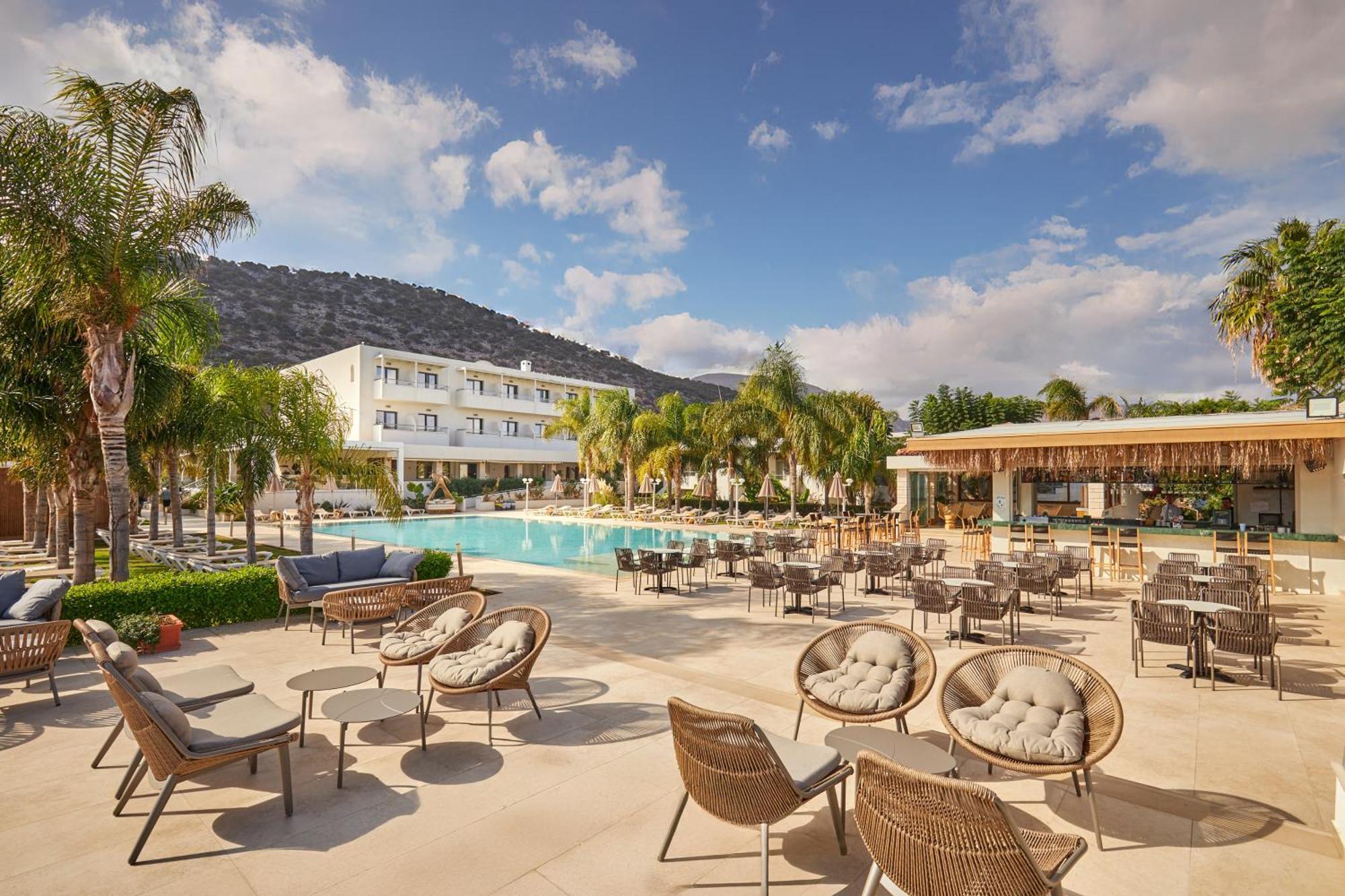 Kyknos Beach Hotel & Bungalows Malia Exteriér fotografie