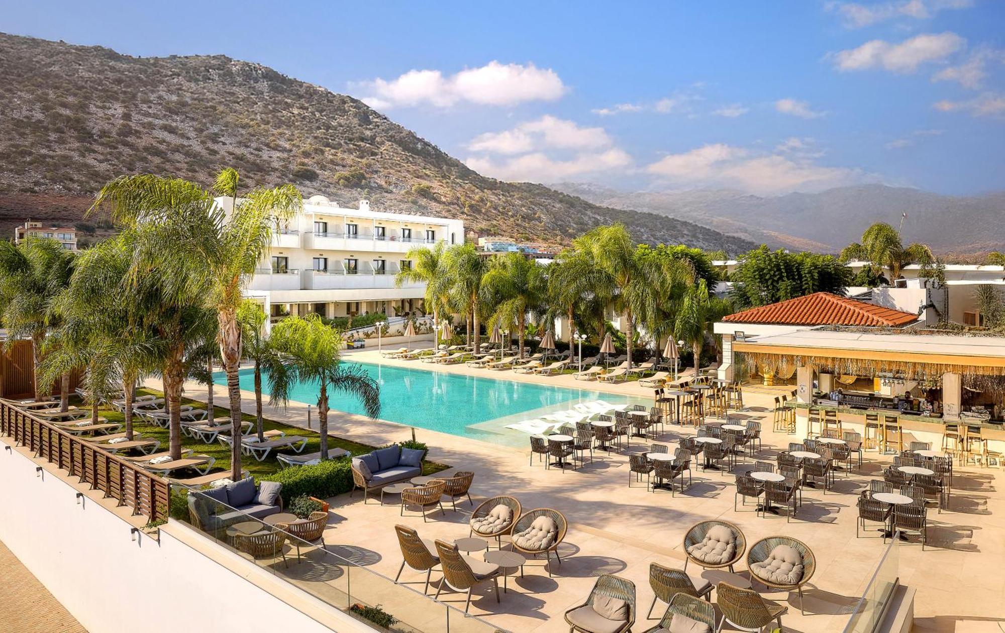 Kyknos Beach Hotel & Bungalows Malia Exteriér fotografie